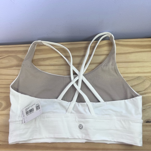 Lululemon Energy Longline Bra - white - 10 - NWT - Picture 3 of 14